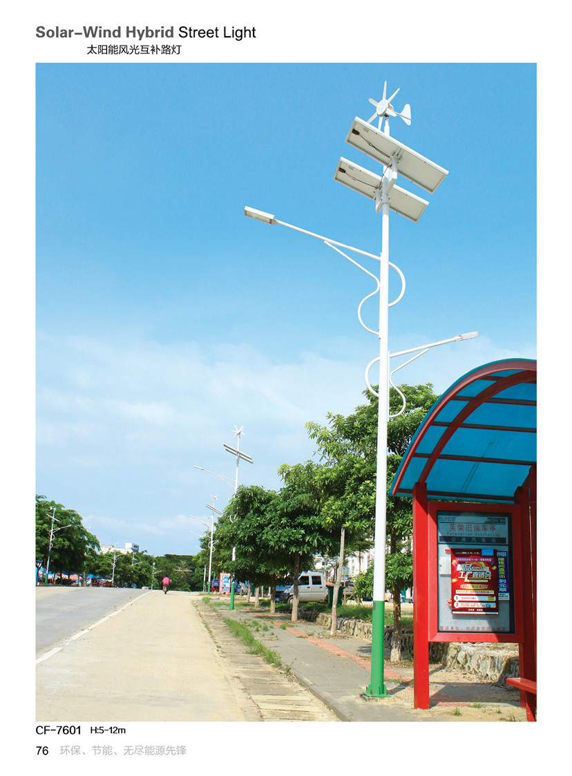 风光互补太阳能路灯05