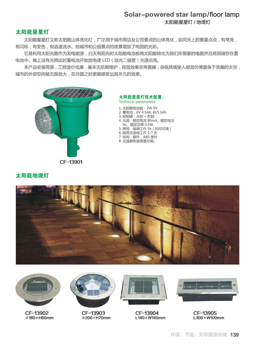 太阳能户外广告照明